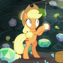Size: 960x960 | Tagged: safe, screencap, character:applejack, species:earth pony, species:pony, episode:dragon dropped, g4, my little pony: friendship is magic, season 9, bipedal, cropped, female, great moments in animation, mare, solo
