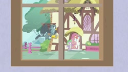 Size: 1920x1080 | Tagged: safe, screencap, character:gabby, character:rainbow stars, character:spike, species:dragon, species:griffon, species:pony, episode:dragon dropped, g4, my little pony: friendship is magic, box, winged spike