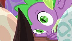 Size: 1920x1080 | Tagged: safe, screencap, character:spike, species:dragon, episode:sweet and smoky, g4, my little pony: friendship is magic, claws, dragon egg, egg, male, winged spike