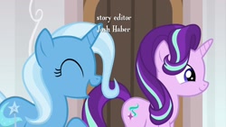 Size: 1920x1080 | Tagged: safe, screencap, character:starlight glimmer, character:trixie, species:pony, episode:a horse shoe-in, g4, my little pony: friendship is magic