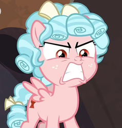 Size: 660x692 | Tagged: safe, screencap, character:cozy glow, species:pegasus, species:pony, episode:frenemies, g4, my little pony: friendship is magic, angry, cozy glow is best facemaker, cozy glow is not amused, cropped, female, filly, solo