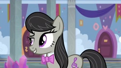Size: 1920x1080 | Tagged: safe, screencap, character:octavia melody, species:pony, episode:a horse shoe-in, g4, my little pony: friendship is magic, dreamworks face, solo