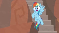 Size: 1920x1080 | Tagged: safe, screencap, character:rainbow dash, species:pony, episode:daring doubt, g4, my little pony: friendship is magic, solo