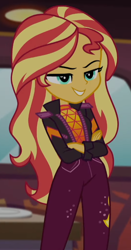Size: 356x677 | Tagged: safe, screencap, character:sunset shimmer, equestria girls:sunset's backstage pass, g4, my little pony:equestria girls, cropped, solo