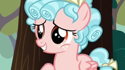 Size: 1280x720 | Tagged: safe, screencap, character:cozy glow, species:pegasus, species:pony, episode:marks for effort, g4, my little pony: friendship is magic, cozybetes, cute, female, filly, freckles, smiling, solo