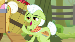 Size: 1920x1080 | Tagged: safe, screencap, character:goldie delicious, character:granny smith, species:pony, episode:going to seed, g4, my little pony: friendship is magic