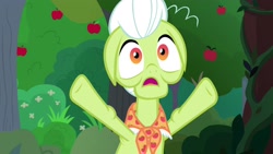 Size: 1920x1080 | Tagged: safe, screencap, character:granny smith, species:pony, episode:the big mac question, g4, my little pony: friendship is magic, apple, apple tree, solo, tree
