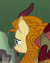 Size: 240x300 | Tagged: safe, screencap, character:autumn afternoon, character:fern flare, character:maple brown, species:kirin, episode:sounds of silence, g4, my little pony: friendship is magic, cropped, male, sad