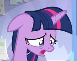 Size: 1191x940 | Tagged: safe, screencap, character:twilight sparkle, character:twilight sparkle (alicorn), species:alicorn, species:pony, episode:the ending of the end, g4, my little pony: friendship is magic, cropped, crying, despair, floppy ears, open mouth, sad, solo