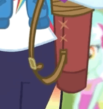Size: 205x217 | Tagged: safe, screencap, character:lyra heartstrings, character:rainbow dash, episode:queen of clubs, g4, my little pony:equestria girls, animated, cropped, gif, hip sway, solo focus, swaying hips