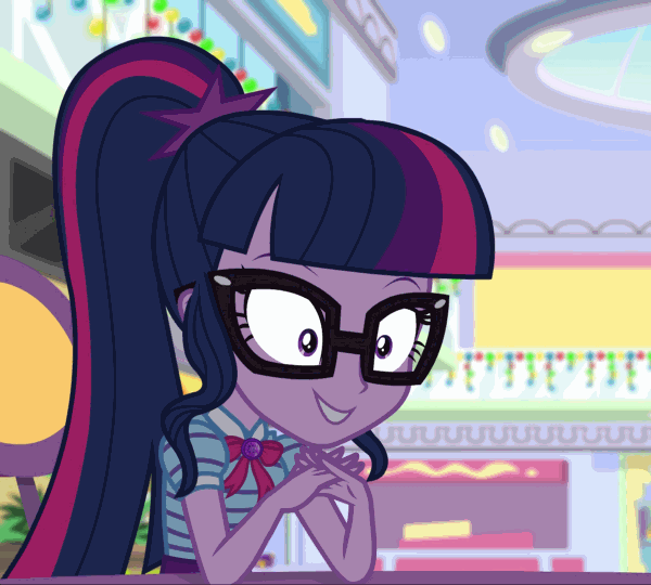 Size: 600x540 | Tagged: safe, screencap, character:twilight sparkle, character:twilight sparkle (scitwi), species:eqg human, equestria girls:holidays unwrapped, g4, my little pony:equestria girls, animated, cropped, faec, geode of telekinesis, gif, magical geodes, shrunken pupils, twilight snapple, twilighting, twilynanas