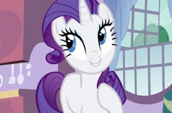 Size: 1096x720 | Tagged: safe, screencap, character:rarity, species:pony, species:unicorn, episode:spike at your service, g4, my little pony: friendship is magic, cute, female, mare, raribetes, solo