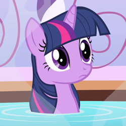 Size: 1080x1080 | Tagged: safe, screencap, character:twilight sparkle, character:twilight sparkle (unicorn), species:pony, species:unicorn, episode:green isn't your color, g4, my little pony: friendship is magic, cropped, female, mare, solo