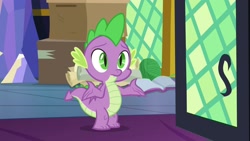 Size: 1920x1080 | Tagged: safe, screencap, character:spike, species:dragon, episode:the last problem, g4, my little pony: friendship is magic, solo, winged spike