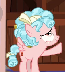 Size: 611x673 | Tagged: safe, screencap, character:cozy glow, species:pony, episode:friendship university, g4, my little pony: friendship is magic, cropped, solo
