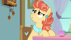 Size: 1920x1080 | Tagged: safe, screencap, character:aunt holiday, species:pony, episode:the last crusade, g4, my little pony: friendship is magic, female, smiling, solo