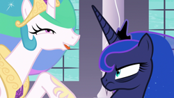 Size: 1920x1080 | Tagged: safe, screencap, character:princess celestia, character:princess luna, species:alicorn, species:pony, episode:a royal problem, g4, my little pony: friendship is magic, female, mare