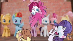Size: 1280x720 | Tagged: safe, screencap, character:applejack, character:fluttershy, character:pinkie pie, character:rainbow dash, character:rarity, character:twilight sparkle, character:twilight sparkle (alicorn), species:alicorn, species:earth pony, species:pegasus, species:pony, species:unicorn, g4.5, my little pony:pony life, animated, female, good as hell, lizzo, looking at you, mane six, mare, sound, vulgar, webm