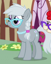 Size: 170x215 | Tagged: safe, screencap, character:silver spoon, character:twist, species:earth pony, species:pony, episode:the last problem, g4, my little pony: friendship is magic, cropped, older, older silver spoon, older twist, solo focus