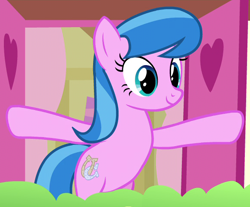Size: 580x480 | Tagged: safe, screencap, species:earth pony, species:pony, episode:the big mac question, g4, my little pony: friendship is magic, bipedal, cropped, lemonade twirl, solo