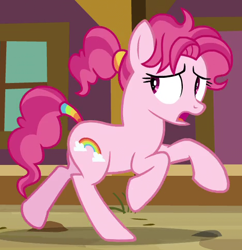 Size: 470x485 | Tagged: safe, screencap, character:bifröst, species:earth pony, species:pony, episode:growing up is hard to do, g4, my little pony: friendship is magic, background pony, cropped, friendship student, race swap, running, solo, wingless
