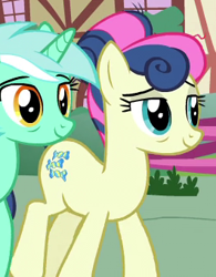 Size: 265x340 | Tagged: safe, screencap, character:bon bon, character:lyra heartstrings, character:sweetie drops, species:pony, episode:the last problem, g4, my little pony: friendship is magic, cropped, older, older bon bon, older lyra heartstrings