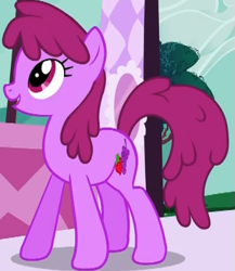 Size: 463x534 | Tagged: safe, screencap, character:berry punch, character:berryshine, species:earth pony, species:pony, episode:green isn't your color, g4, my little pony: friendship is magic, carousel boutique, cropped, solo