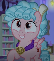 Size: 635x717 | Tagged: safe, screencap, character:cozy glow, species:pegasus, species:pony, episode:school raze, g4, my little pony: friendship is magic, cropped, solo