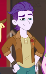 Size: 495x800 | Tagged: safe, screencap, episode:how to backstage, g4, my little pony:equestria girls, cropped, dirk thistleweed, solo focus
