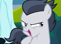 Size: 901x655 | Tagged: safe, screencap, character:rumble, species:pegasus, species:pony, episode:marks and recreation, g4, my little pony: friendship is magic, colt, cropped, male, plotting, solo