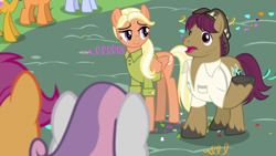 Size: 1920x1080 | Tagged: safe, screencap, character:mane allgood, character:scootaloo, character:skeedaddle, character:snails, character:snap shutter, character:sweetie belle, character:tender taps, species:pegasus, species:pony, episode:the last crusade, g4, my little pony: friendship is magic