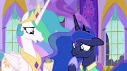 Size: 1920x1080 | Tagged: safe, screencap, character:princess celestia, character:princess luna, species:pony, episode:between dark and dawn, g4, my little pony: friendship is magic