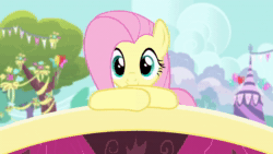 Size: 1280x720 | Tagged: safe, screencap, character:fluttershy, species:pegasus, species:pony, episode:filli vanilli, g4, my little pony: friendship is magic, animated, cute, female, lidded eyes, mare, shyabetes, solo, sound, webm