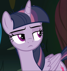 Size: 889x939 | Tagged: safe, screencap, character:mean twilight sparkle, species:pony, episode:the mean 6, g4, my little pony: friendship is magic, cropped, disinterested, lidded eyes, solo