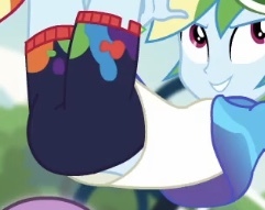 Size: 241x191 | Tagged: safe, screencap, character:rainbow dash, episode:festival looks, g4, my little pony:equestria girls, ass, butt, cropped, female, rainbutt dash, solo