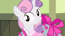 Size: 1280x720 | Tagged: safe, screencap, character:apple bloom, character:scootaloo, character:sweetie belle, species:pegasus, species:pony, episode:for whom the sweetie belle toils, animated, cutie mark crusaders, sound, webm
