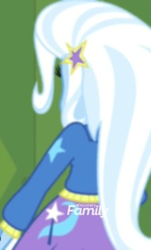 Size: 218x360 | Tagged: safe, screencap, character:trixie, equestria girls:forgotten friendship, g4, my little pony:equestria girls, cropped, discovery family logo, solo