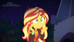 Size: 1920x1080 | Tagged: safe, screencap, character:sunset shimmer, equestria girls:sunset's backstage pass, g4, my little pony:equestria girls, music festival outfit, solo