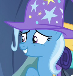 Size: 695x720 | Tagged: safe, screencap, character:trixie, episode:to where and back again, g4, my little pony: friendship is magic, cropped