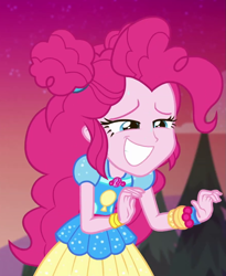 Size: 885x1078 | Tagged: safe, screencap, character:pinkie pie, equestria girls:sunset's backstage pass, g4, my little pony:equestria girls, cropped, solo