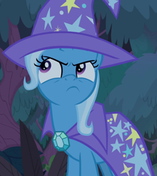 Size: 964x1080 | Tagged: safe, screencap, character:trixie, episode:student counsel, cropped
