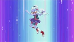 Size: 1280x720 | Tagged: safe, screencap, character:sugarcoat, equestria girls:dance magic, g4, my little pony:equestria girls, converse, cute, dance magic (song), shoes, sneakers, solo