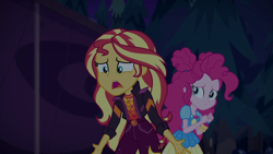 Size: 1920x1080 | Tagged: safe, screencap, character:pinkie pie, character:sunset shimmer, equestria girls:sunset's backstage pass, g4, my little pony:equestria girls