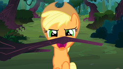 Size: 1920x1080 | Tagged: safe, screencap, character:applejack, species:earth pony, species:pony, episode:spike at your service, g4, my little pony: friendship is magic, female, mare, solo