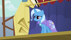 Size: 1920x1080 | Tagged: safe, artist:dashiesparkle, screencap, character:trixie, episode:boast busters, g4, my little pony: friendship is magic, cape, clothing, trixie's cape