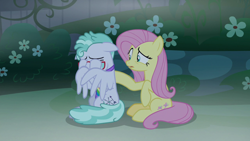Size: 1920x1080 | Tagged: safe, screencap, character:feather flatterfly, character:fluttershy, episode:the summer sun setback, g4, my little pony: friendship is magic