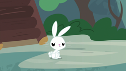 Size: 1920x1080 | Tagged: safe, screencap, character:angel bunny, species:rabbit, episode:she talks to angel, g4, my little pony: friendship is magic, animal, crossed arms, male, solo