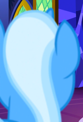 Size: 736x1080 | Tagged: safe, screencap, character:trixie, species:pony, species:unicorn, episode:all bottled up, g4, my little pony: friendship is magic, cropped, mane, solo, twilight's castle