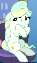 Size: 396x673 | Tagged: safe, screencap, character:vapor trail, episode:top bolt, g4, my little pony: friendship is magic, cropped, scared, solo