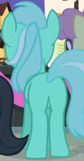 Size: 122x235 | Tagged: safe, screencap, character:lyra heartstrings, species:pony, episode:filli vanilli, g4, my little pony: friendship is magic, butt, cropped, female, mare, plot